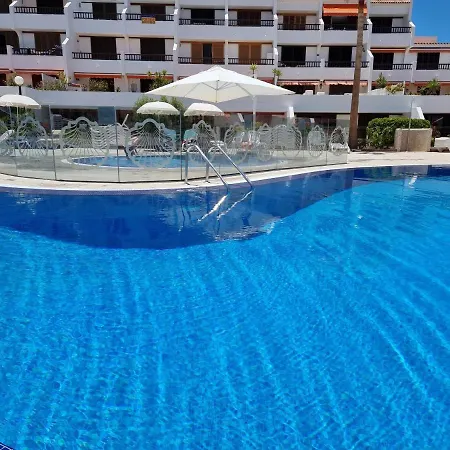 Parque Santiago I With Heated Pool, Sea View, 50m To The Sea, Terrace Villa Playa de las Américas